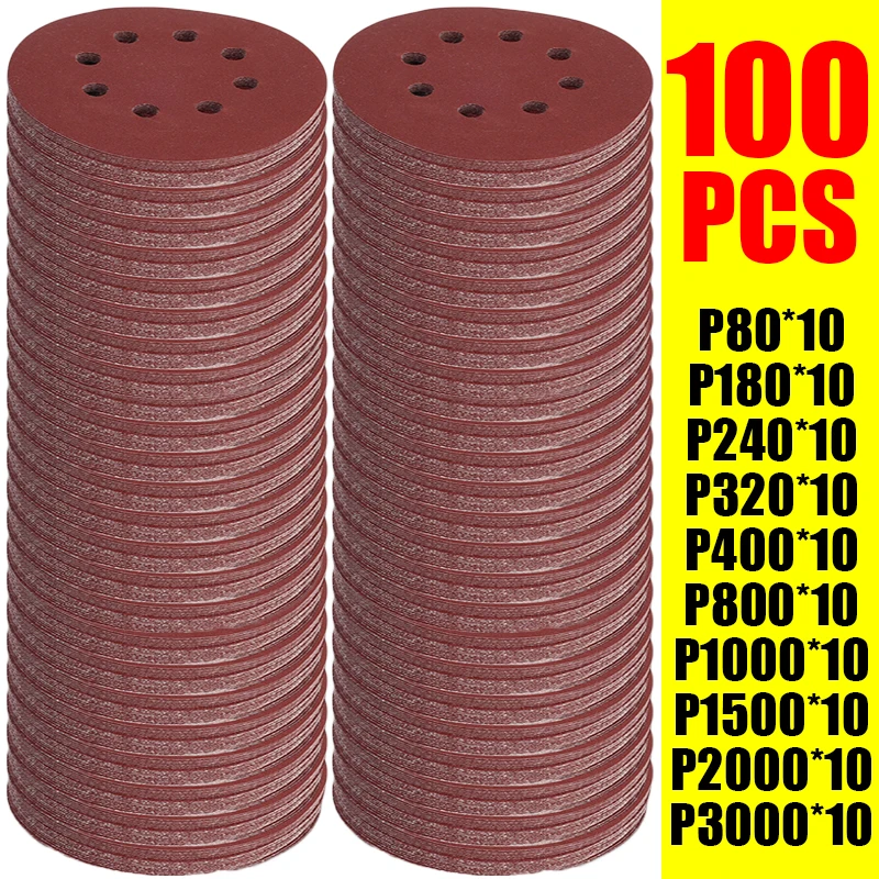 Extruder - 100 Discos de Lijado de 8
