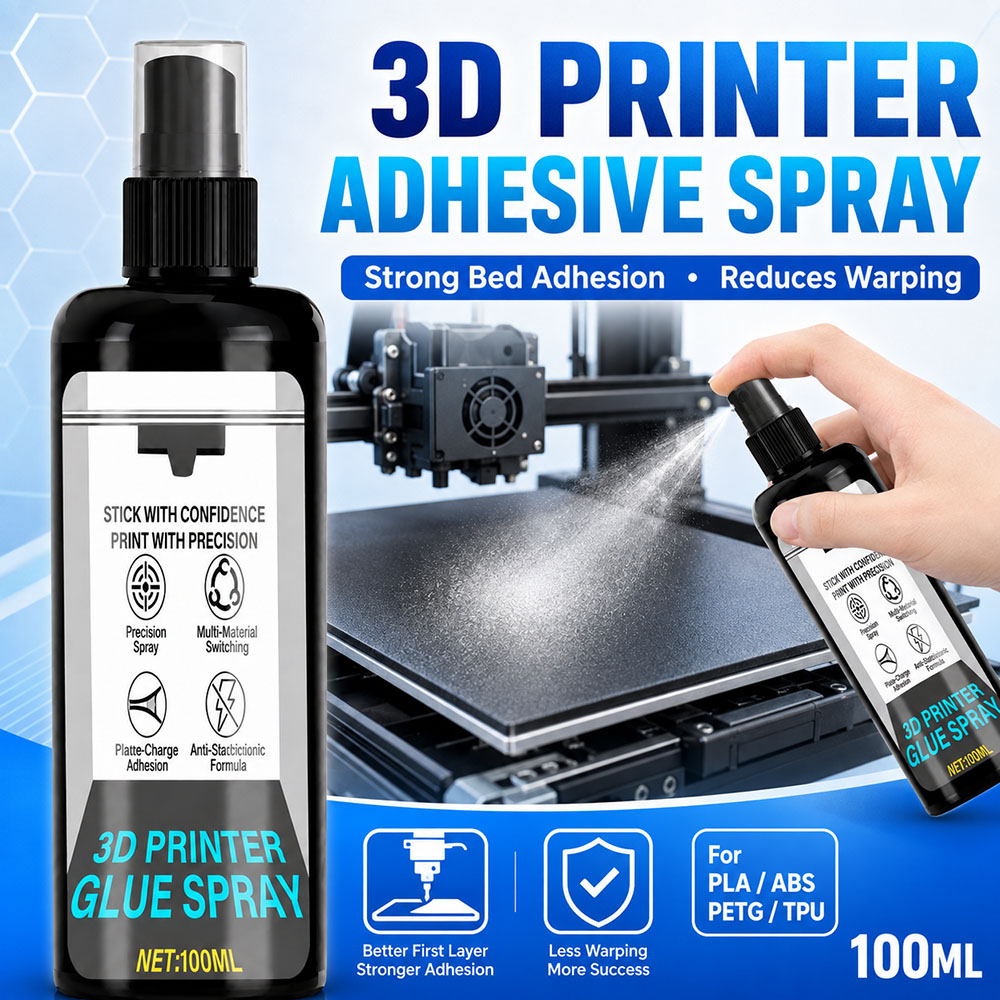 Pla Filament - Adhesivo en Aerosol Fuerte para Impresoras