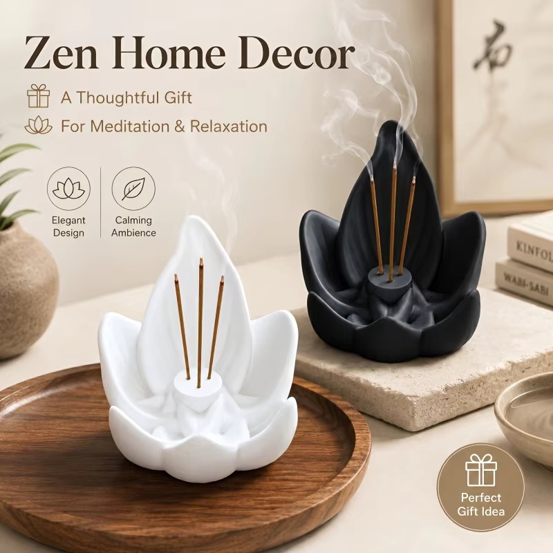 3D Printer Stand - Quemador de Incienso de Loto Estilo