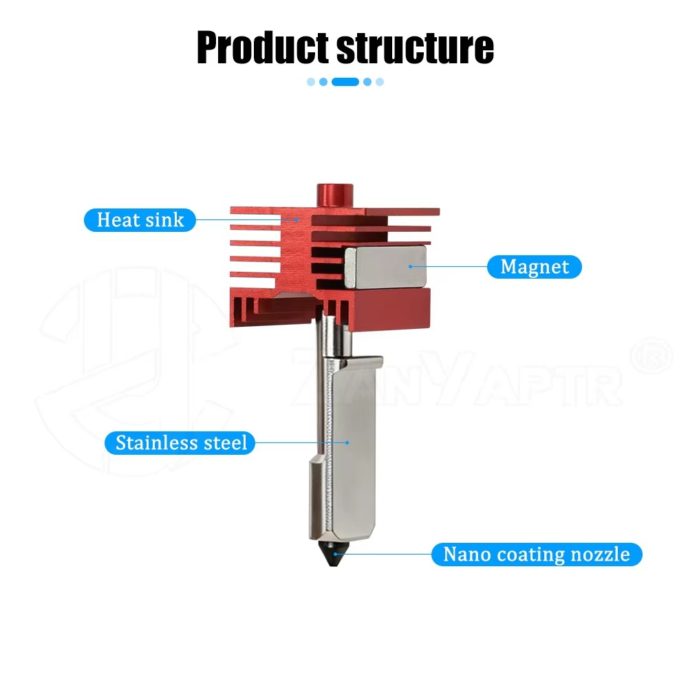 Kit de boquilla de acero endur - Hotend Assembly reseña y precio