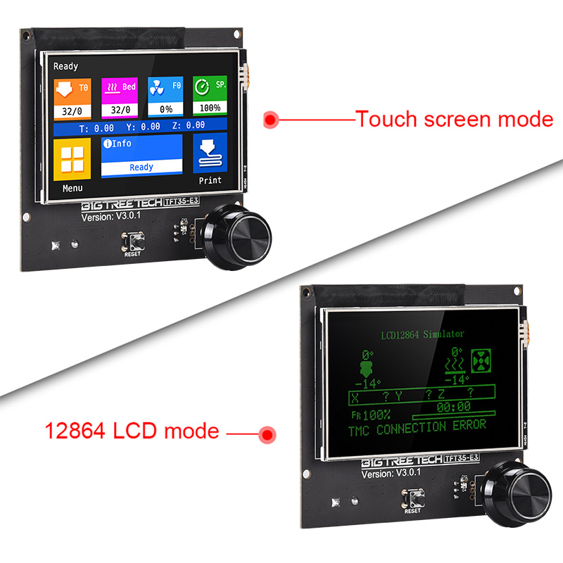 BIGTREETECH TFT35 E3 V3.0 impr - Btt Skr Mini reseña y precio