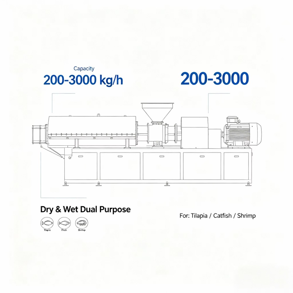 Extrusora de Alimento Flotante - Extruder reseña y precio