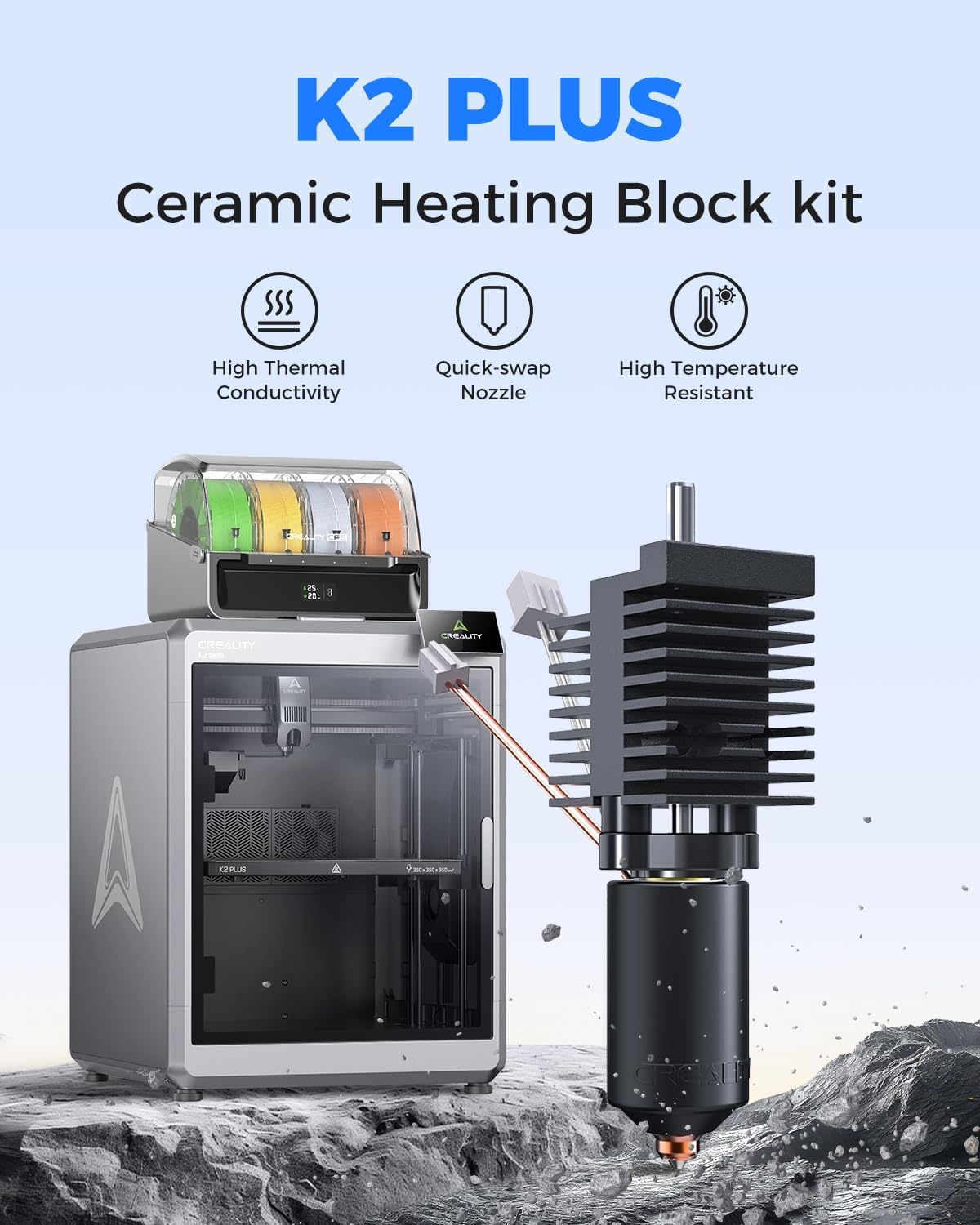 Kit de Hotend de Cerámica Crea - Hotend Assembly reseña y precio