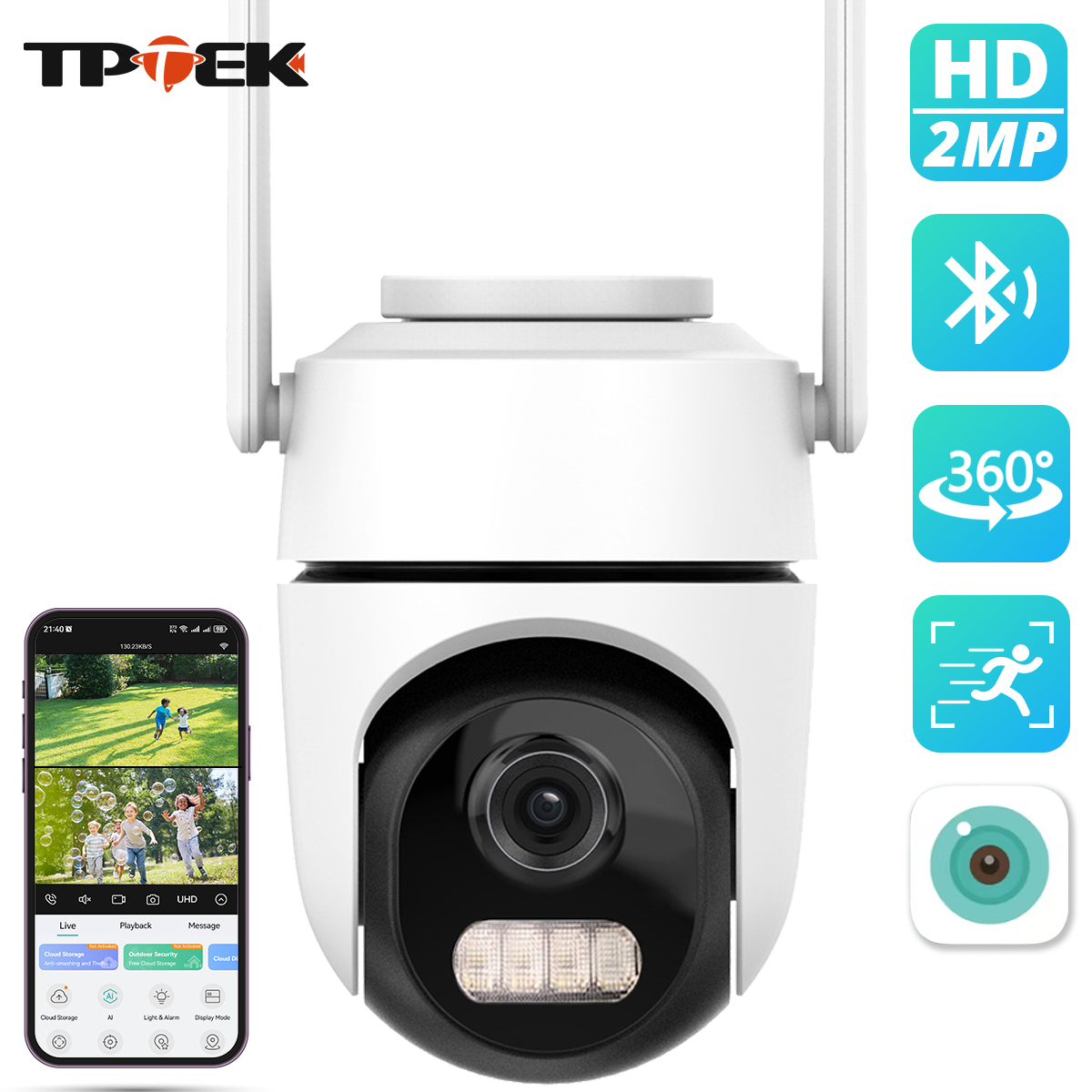 Cámara de Seguridad WiFi PTZ d - Btt Skr Mini reseña y precio