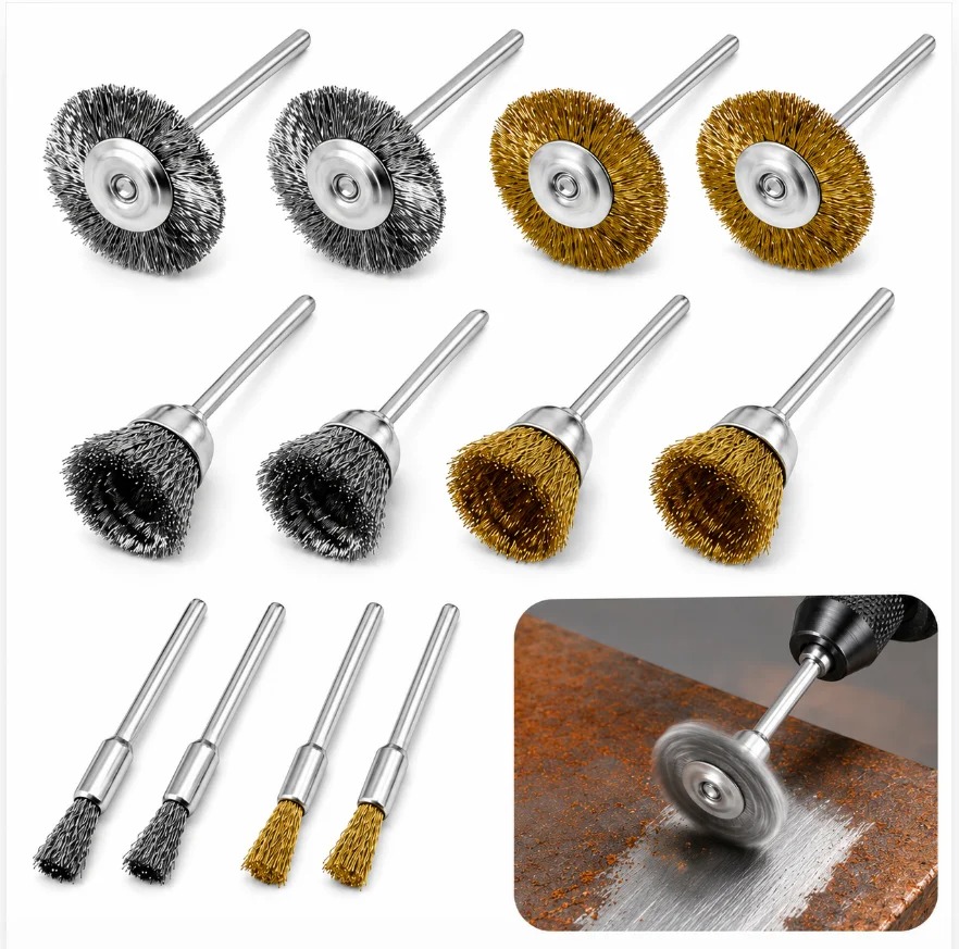 Juego de 12 Cepillos de Alambr - Nozzle Brass reseña y precio