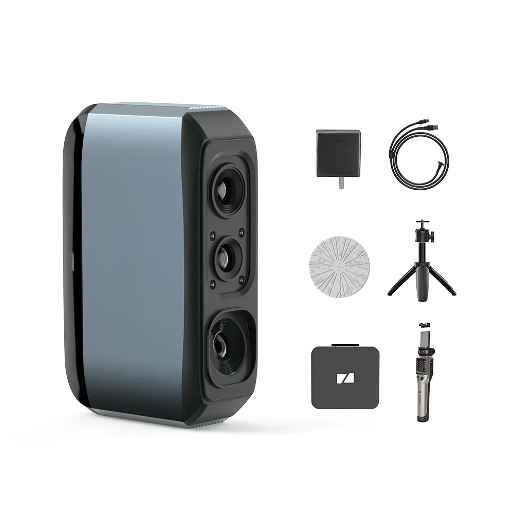 Escáner 3D Portátil de Luz Azu - Handheld 3D Scanner High Precision reseña y precio