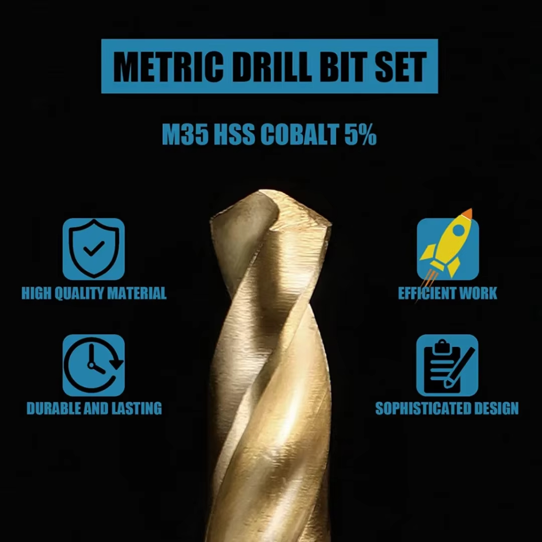 Juego de brocas métricas, 13 U - Nozzle Tungsten reseña y precio