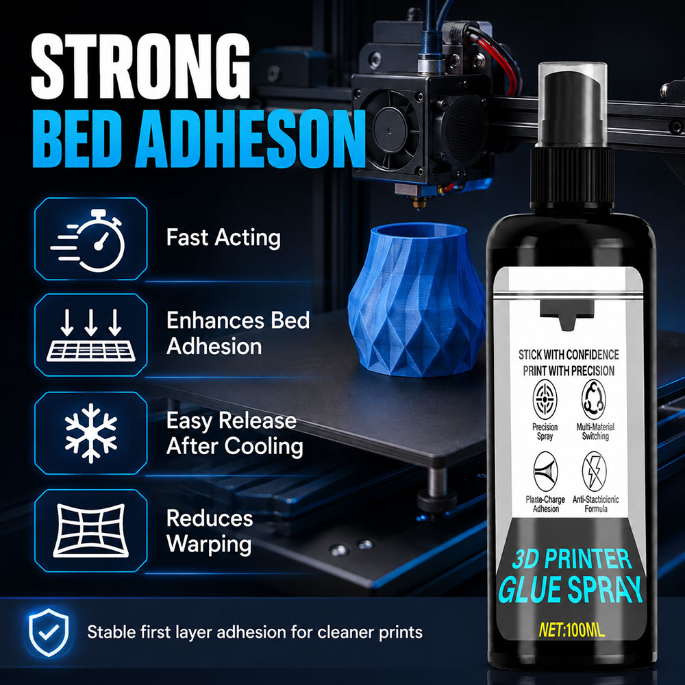 Adhesivo en Aerosol Fuerte par - Pla Filament reseña y precio