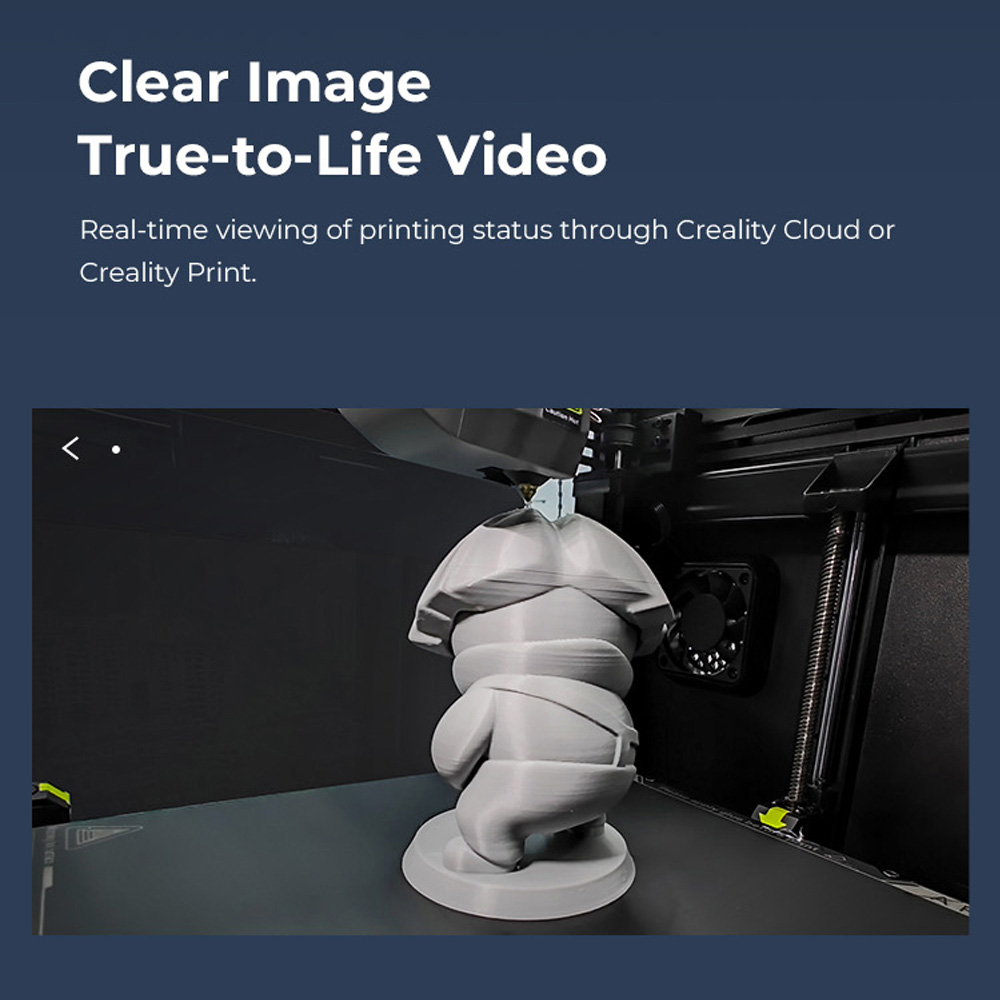 Cámara Creality K1 Max AI, asi - 3D Printer Stand reseña y precio