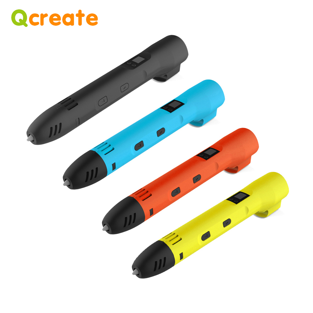 QCREATE-Bolígrafo de impresión - Pla Filament reseña y precio