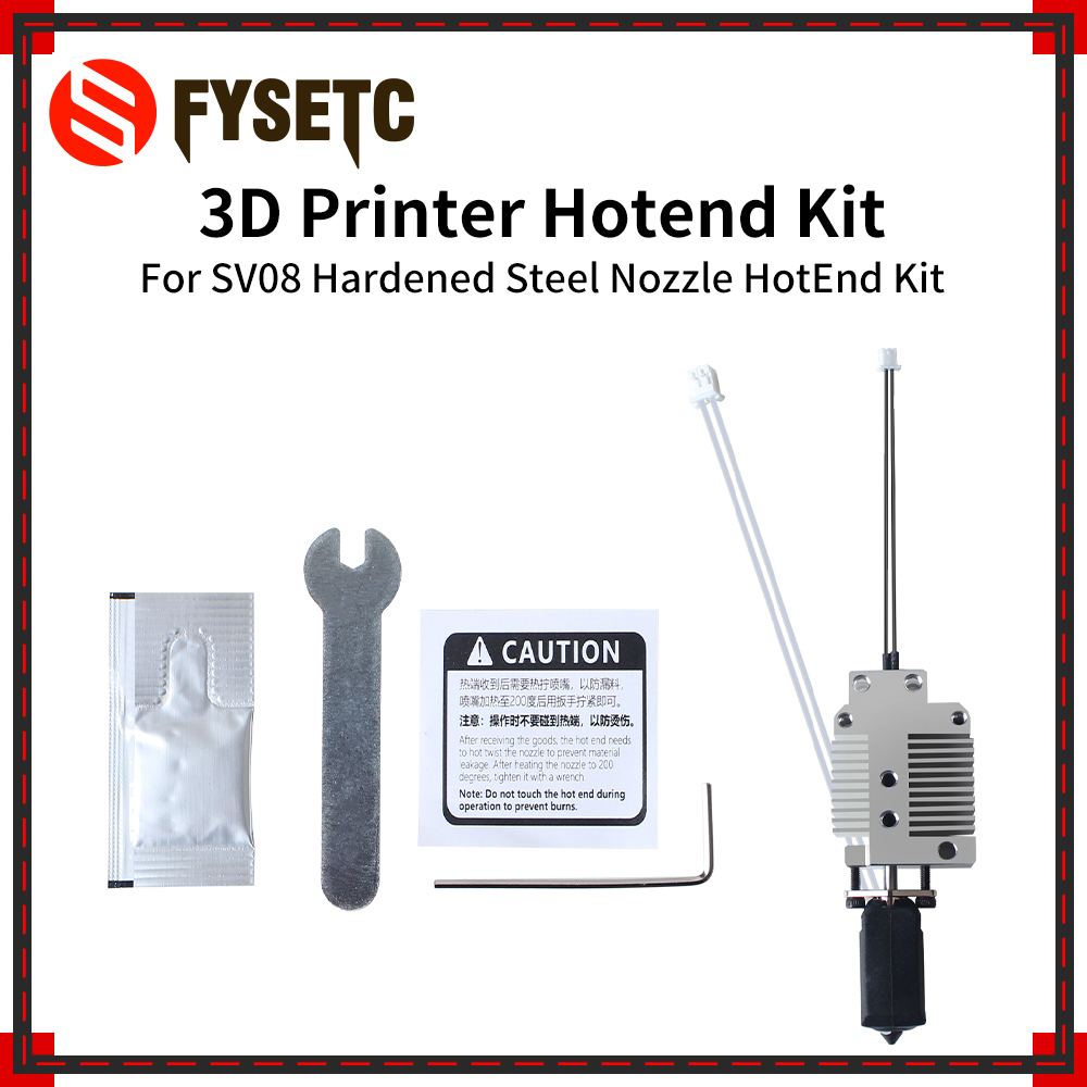 Kit de boquilla de acero endur - Hotend Assembly reseña y precio
