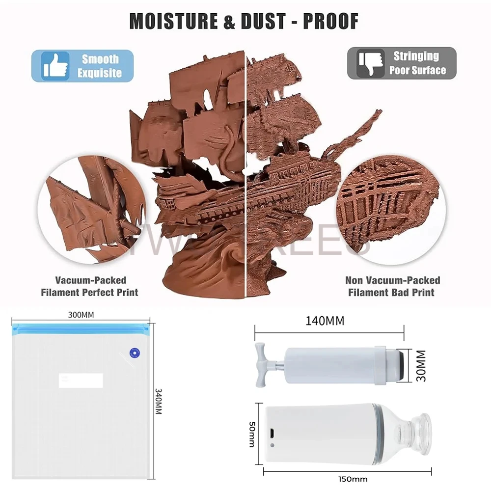 Bolsa de Vacío para Impresión  - Petg Filament reseña y precio