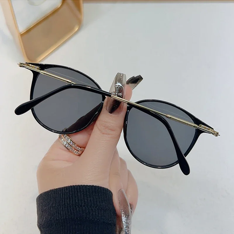 Nuevas gafas de sol redondas d - Uv Resin reseña y precio