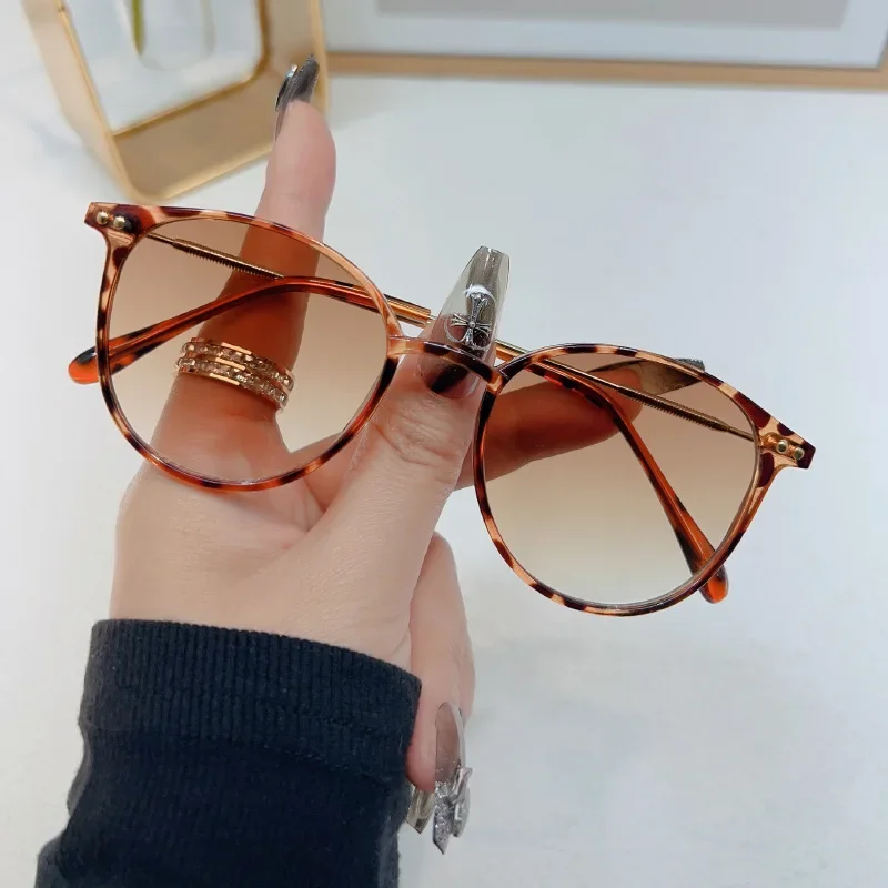 Nuevas gafas de sol redondas d - Uv Resin reseña y precio